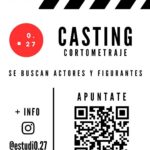 Casting cortometraje Julio 2026